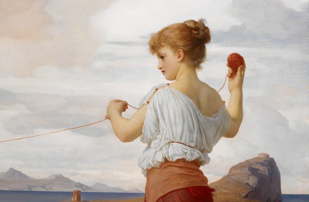 Alternate image of Winding the skein by Frederic, Lord Leighton