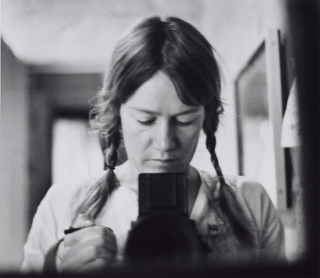 Alternate image of Self-portrait with camera (1960-2006) by Sue Ford