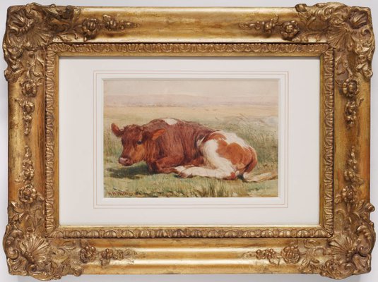 Alternate image of Study of a calf by Henry Brittan Willis