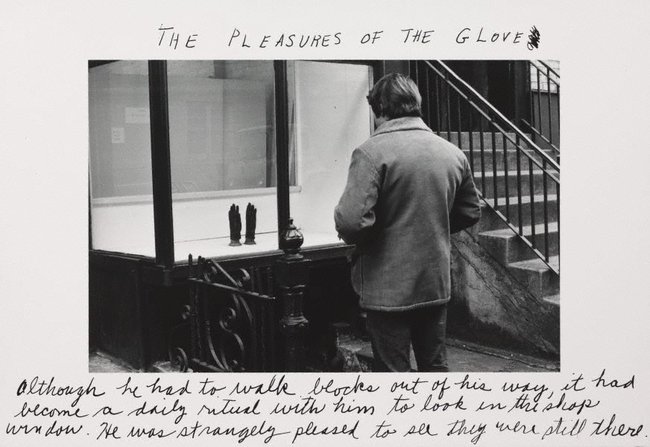 AGNSW collection Duane Michals The pleasures of the glove 1974, printed later