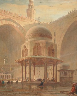 Alternate image of Interior of the Mosque of Sultan Hassan, Cairo by Edward Angelo Goodall