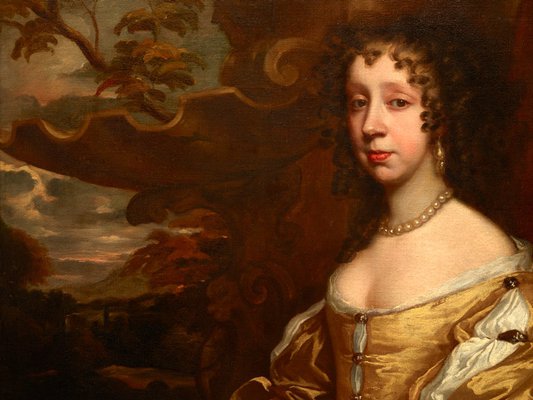Alternate image of Portrait of a lady by Sir Peter Lely