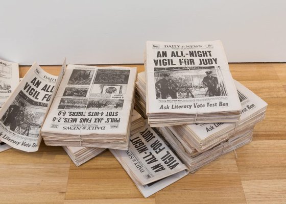 Alternate image of The New York Daily News on the day before the Stonewall Riot by Mathew Jones