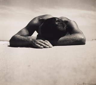 AGNSW collection Max Dupain Sunbaker 1937, printed 1970s