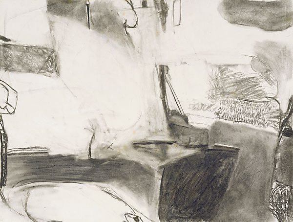 AGNSW collection Brett Whiteley Sigean drawing IV 1962