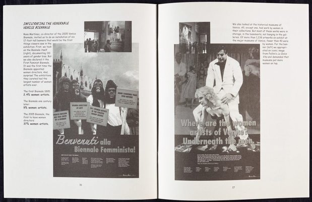 Alternate image of The Guerrilla Girls' art museum activity book by Guerrilla Girls