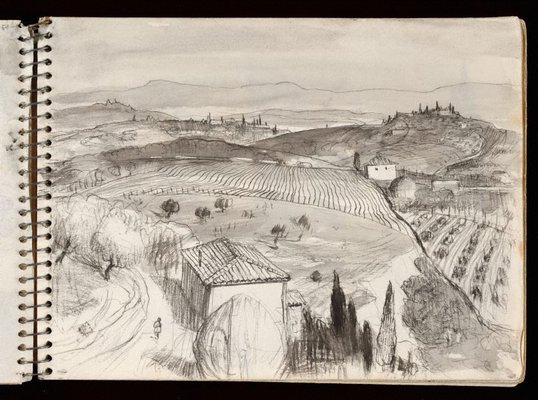 Alternate image of Sketchbook no. 3: Italy, France, 1953 by Lloyd Rees