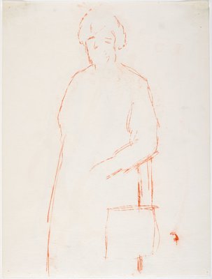 Alternate image of Figure study for Margaret Olley by Jeffrey Smart