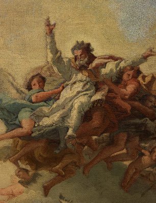 Alternate image of The apotheosis of a pope and martyr by Giovanni Domenico Tiepolo