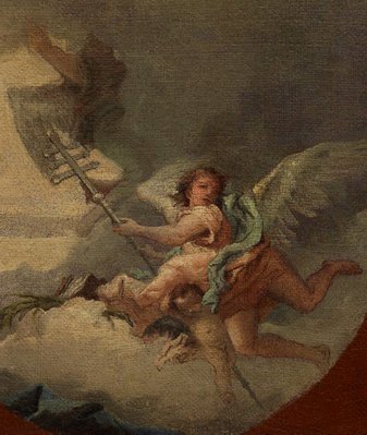 Alternate image of The apotheosis of a pope and martyr by Giovanni Domenico Tiepolo
