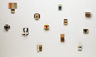 AGNSW collection Eugene Carchesio Matchbox constructions 1994-1995