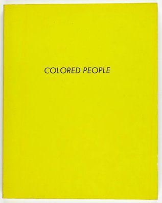 Alternate image of Colored people by Edward Ruscha