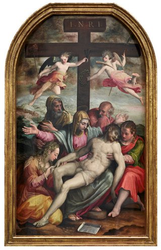 AGNSW collection Prospero Fontana Deposition 1543, 1563