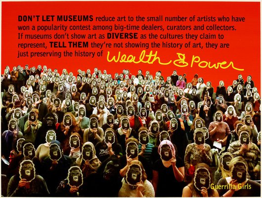 Alternate image of History of wealth and power by Guerrilla Girls