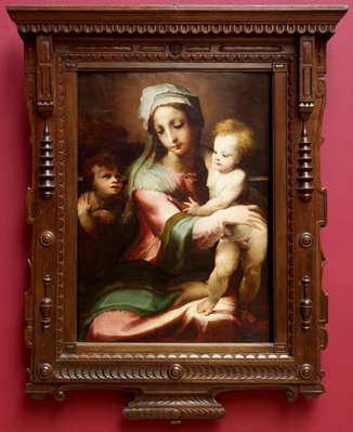 Alternate image of Madonna and Child with infant John the Baptist by Domenico Beccafumi