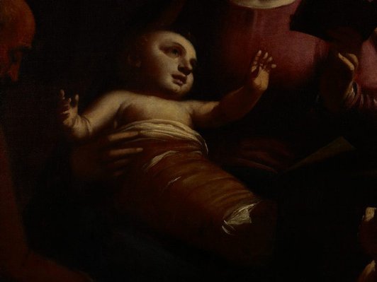 Alternate image of Holy Family with St John the Baptist by Luca Cambiaso