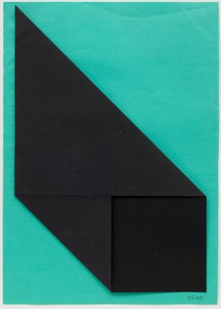 AGNSW collection Michael Johnson Two fold homage to a square 1973