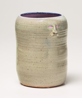Alternate image of Celadon vase by Francis Upritchard