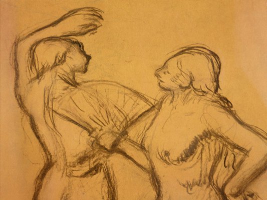 Alternate image of Two dancers by Edgar Degas