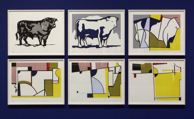 Alternate image of Bull V by Roy Lichtenstein