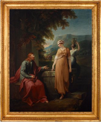 Alternate image of Christ and the woman of Samaria by William Hamilton