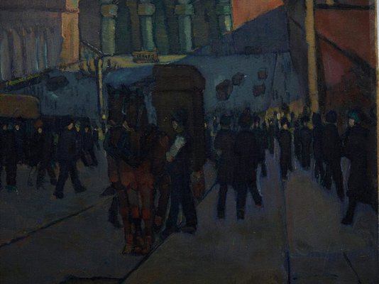 Alternate image of Centre of a city by Grace Cossington Smith