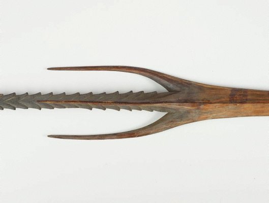 Alternate image of Kula jimben (three-pronged spear) by 