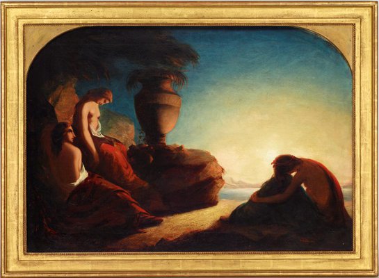 Alternate image of The three sisters of Phaethon weeping over the tomb of their brother by Francis Danby