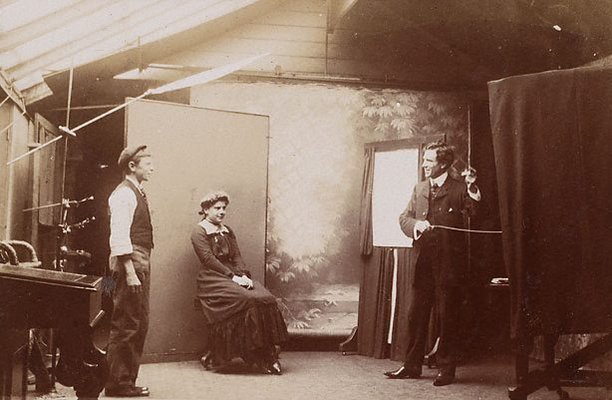 Alternate image of Now and Then (Freeman's Studio) by Harold Cazneaux