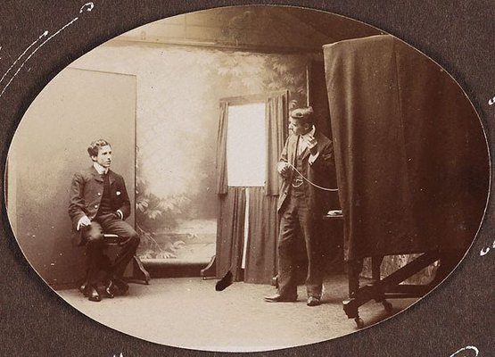 Alternate image of Now and Then (Freeman's Studio) by Harold Cazneaux