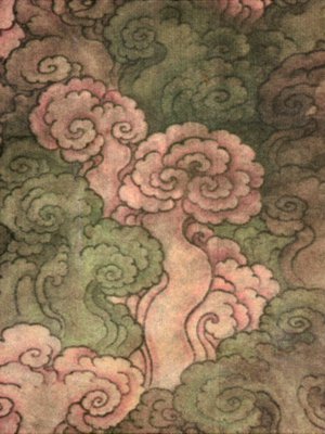 Alternate image of Cloud and generic flower study #2 by John Young