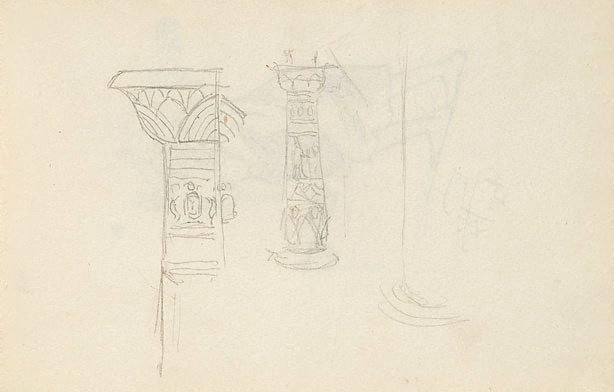 Alternate image of Small sketchbook (caricatures) by Lyonel Feininger