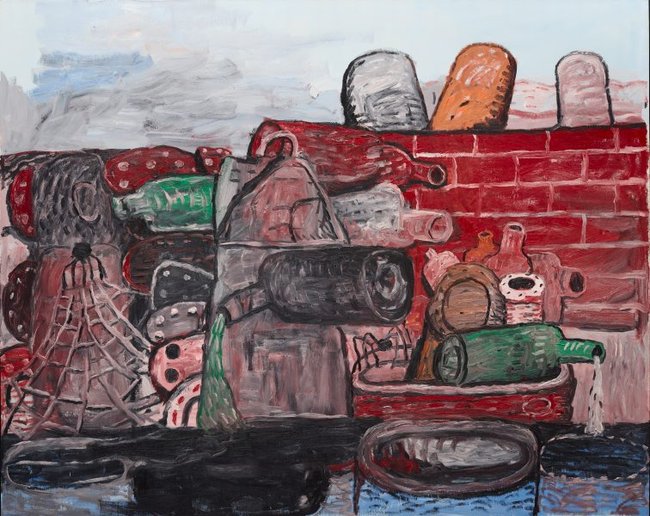 AGNSW collection Philip Guston East Tenth 1977