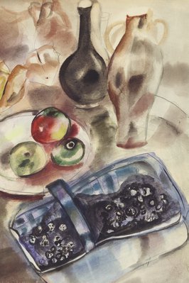 Alternate image of Blackberry and apple by Frances Hodgkins