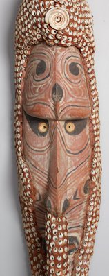 Alternate image of Mei mask by Iatmul people