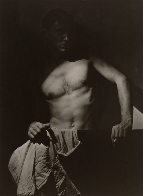Figure 1. “Max after surfing” (1939), Olive Cotton
