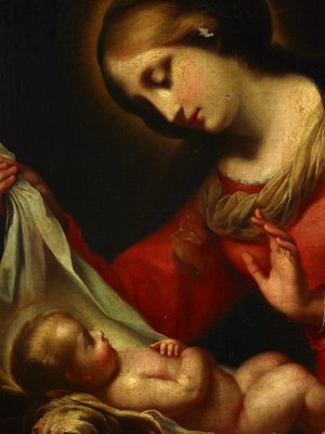 Alternate image of Virgin and Child by Giovanni Brilli, after Carlo Dolci