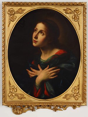 Alternate image of The Virgin receiving the Message of the Annunciation by Pompignoli, after Carlo Dolci