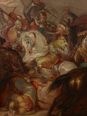Alternate image of Battle of Joppa by attrib. George Jones
