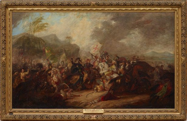 Alternate image of Battle of Joppa by attrib. George Jones