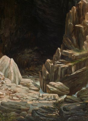 Alternate image of Devil's Coach-house, Fish River Caves by Lucien Henry