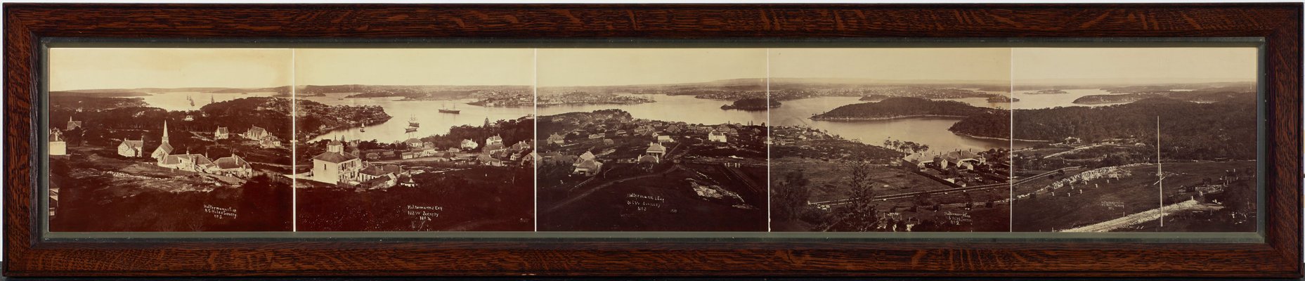 Alternate image of Panorama of Sydney and the Harbour, New South Wales by Charles Bayliss, Bernard Otto Holtermann