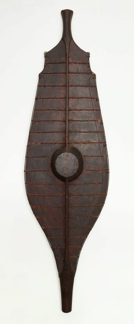 AGNSW collection Warrior's shield (baluse) late 19th century-early 20th century