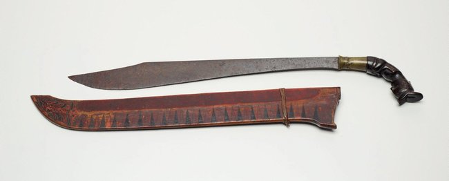 AGNSW collection Short sword (piso sanalenggam) late 19th century-early 20th century