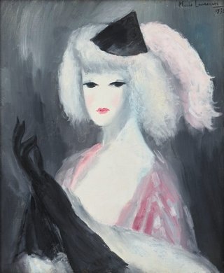 AGNSW collection Marie Laurencin The black gloves 1933