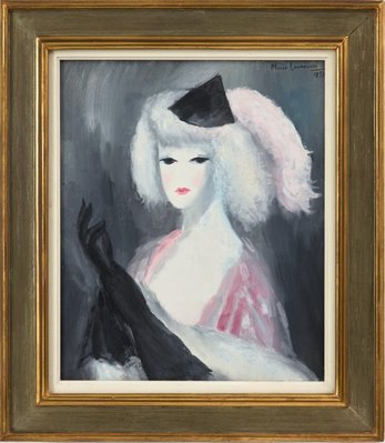 Alternate image of The black gloves by Marie Laurencin