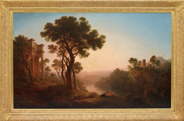 Alternate image of Classical landscape by John Glover