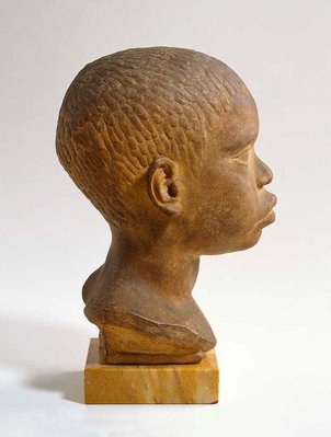 Alternate image of Head of an Aboriginal boy by Rayner Hoff