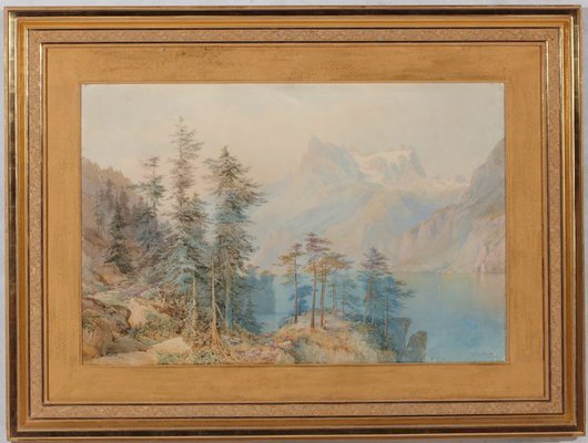 Alternate image of Lake Lucerne by Nicholas Chevalier