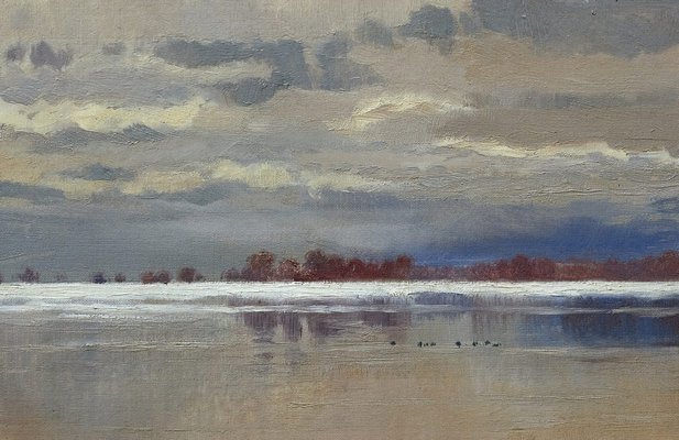 Alternate image of The flood in the Darling 1890 by WC Piguenit